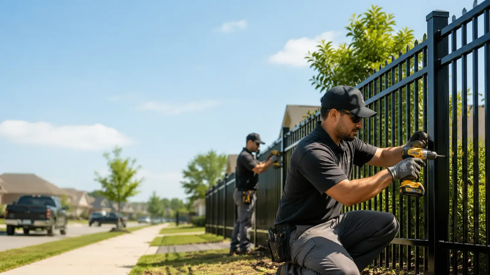 Metal Fence Installation in Dennard, AR